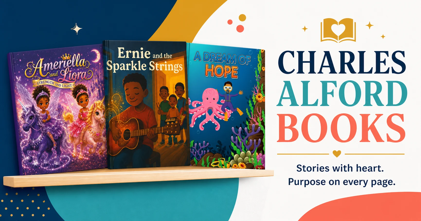 Charles Alford Books children’s book collection