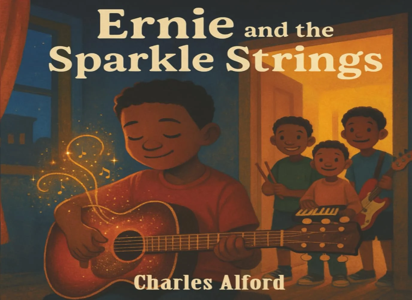 Ernie and the Sparkle Strings book cover